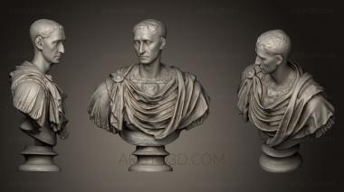 Busts and heads antique and historical (BUSTA_0390) 3D model for CNC machine